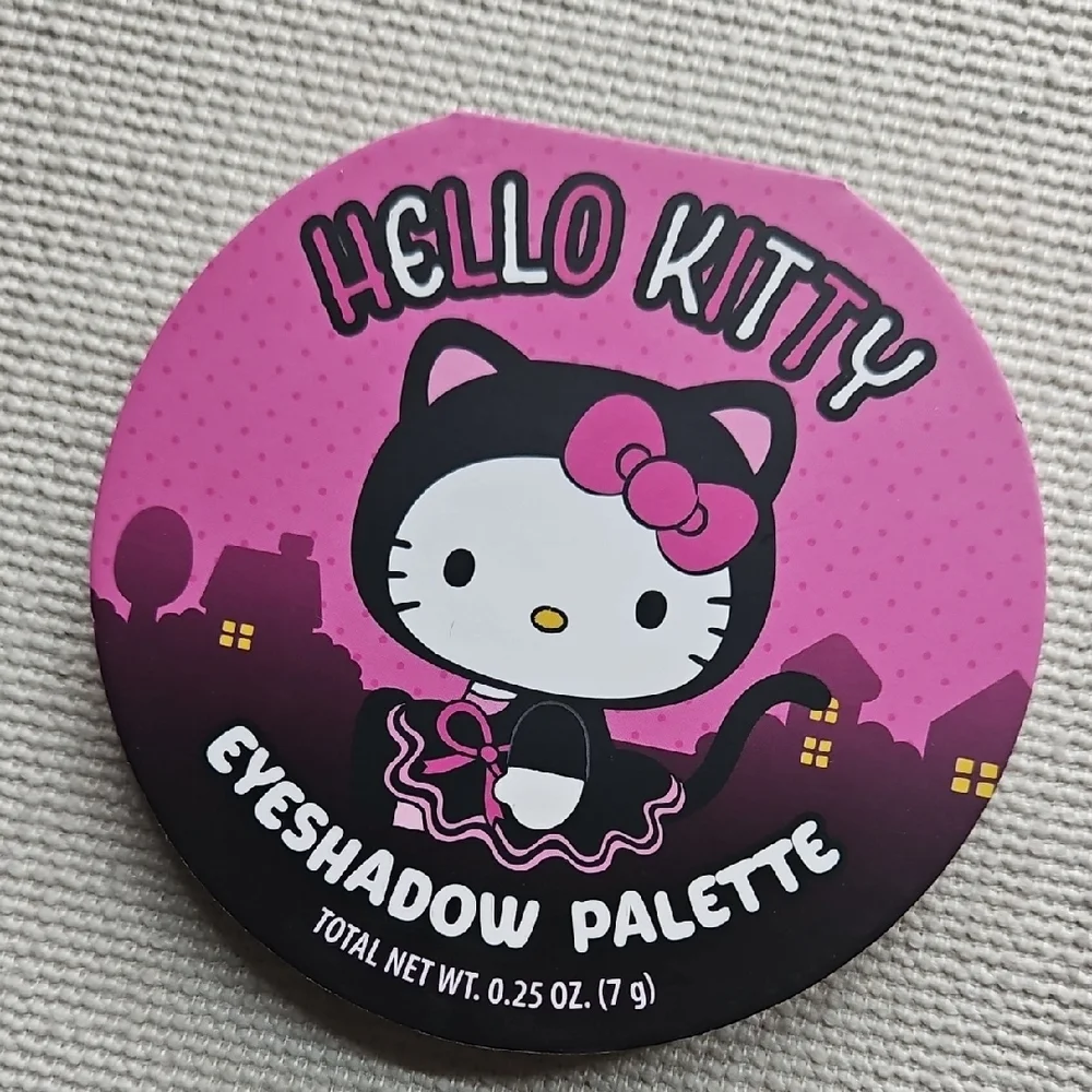 Hello Kitty Pink and Black Eyeshadow Palette